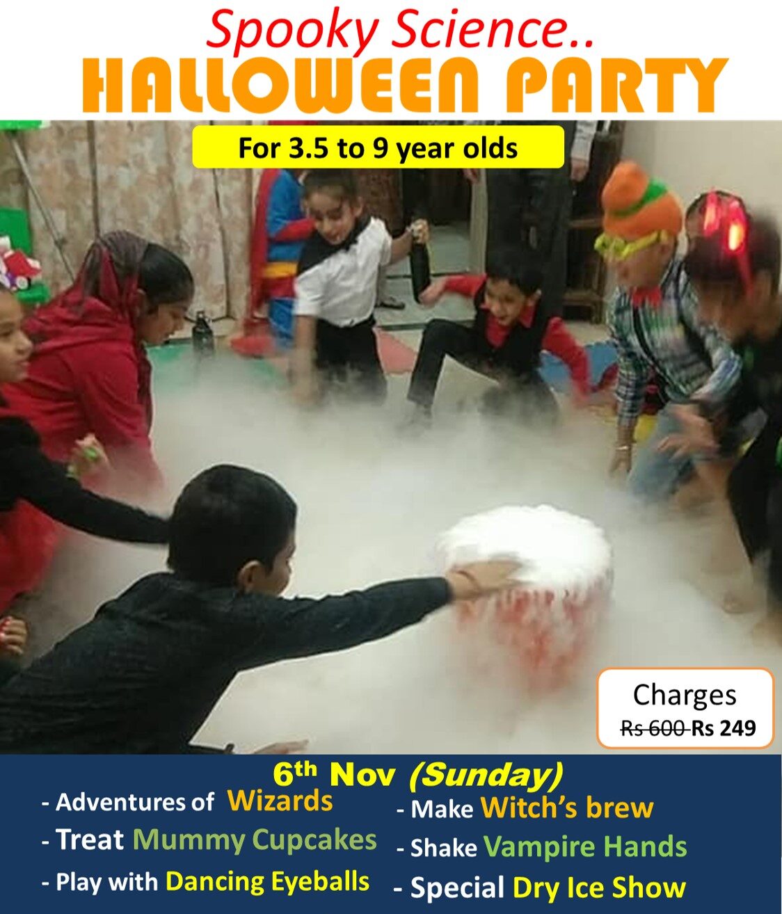 Halloween party details