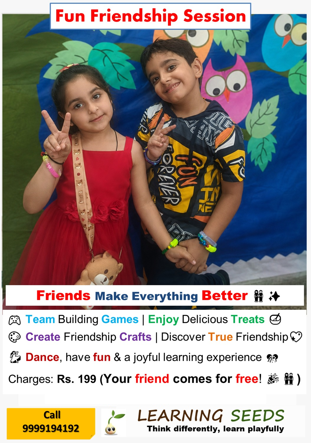 Fun Friendship Session| 1st August 2026