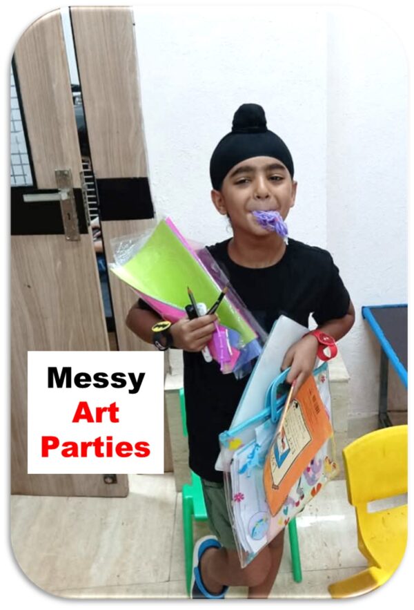 🎨🖌️ Messy Art Parties 🌞🏕️