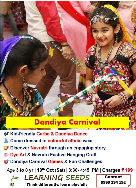 Navratri & Dandiya Carnival- Rajouri Garden & Janakpuri