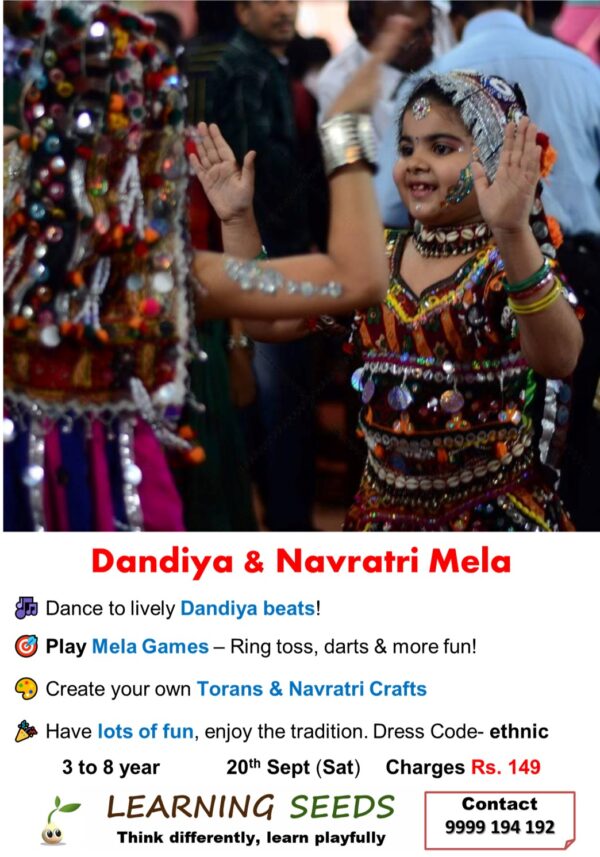 Festive Dandiya & Navratri Mela 20th Sep (Sat)