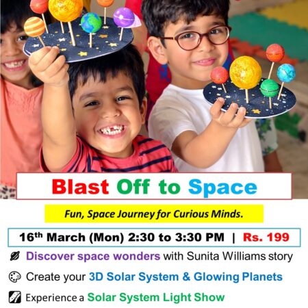 🚀 Blast Off to Space (16th Mar- Monday)