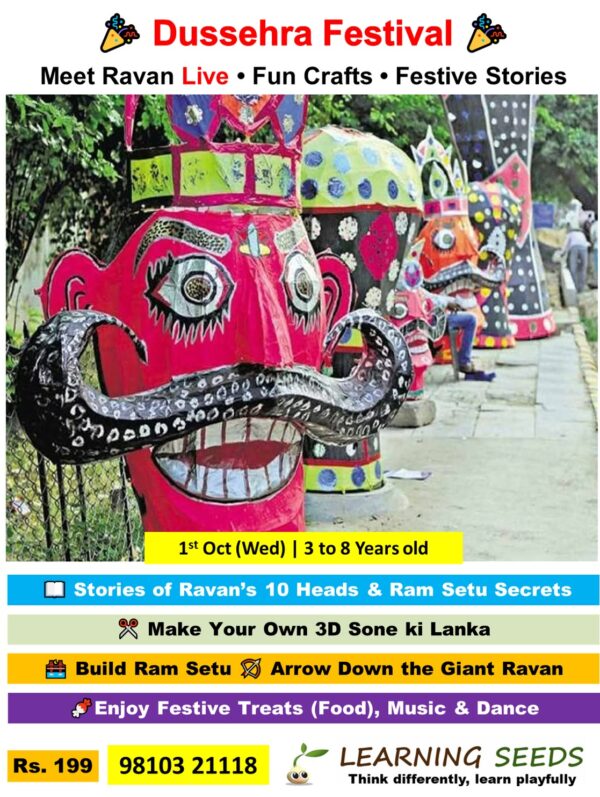 A Dussehra to Remember – 1st Oct (Wed)- Noida Sec 21