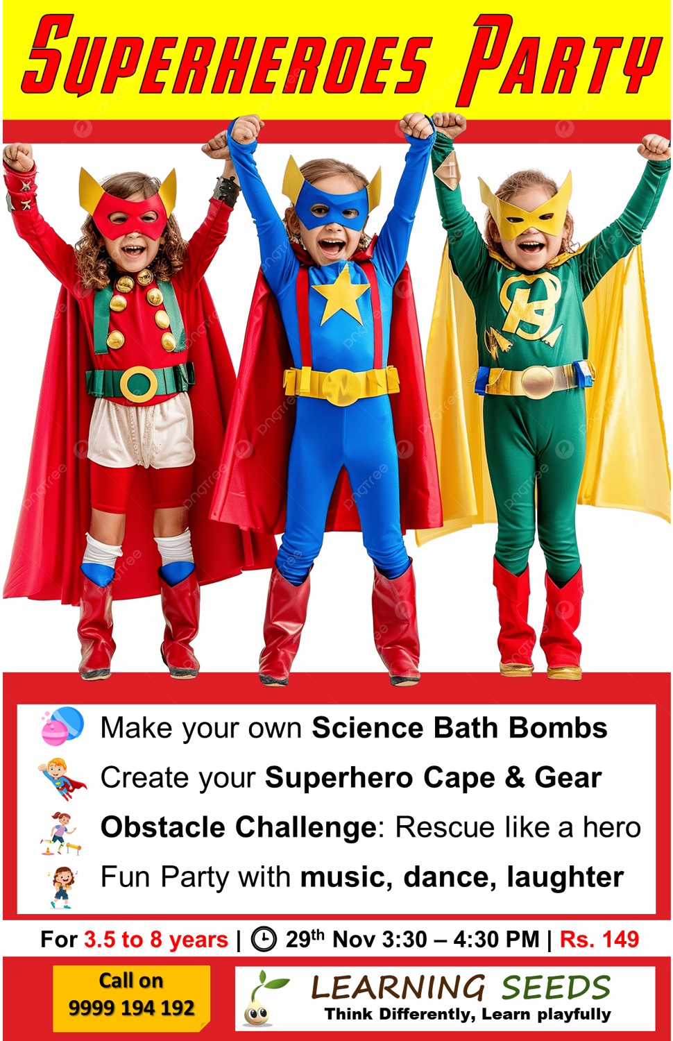 Superheroes Party- 29th Nov (Saturday) - Image 2