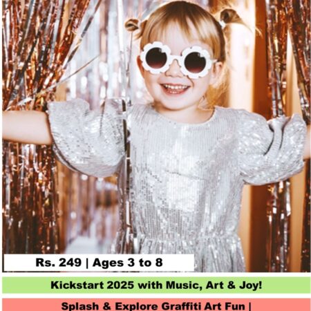 new year graffiti disco party