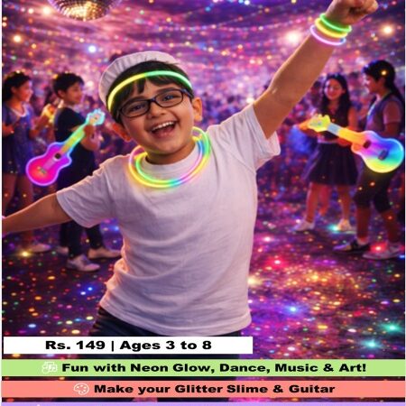 Kids Neon Glow Party |Noida- 11th April