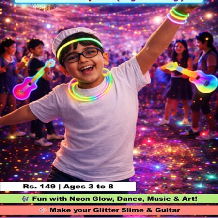 Kids Neon Glow Party | 4th April 2026 Janakpuri