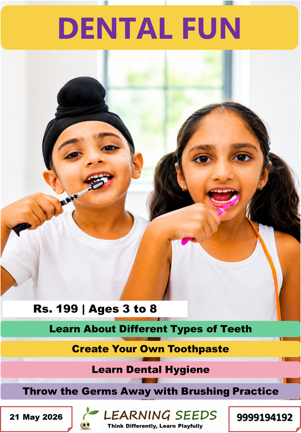 🦷 Dental Fun (3 to 8 years) - Image 2