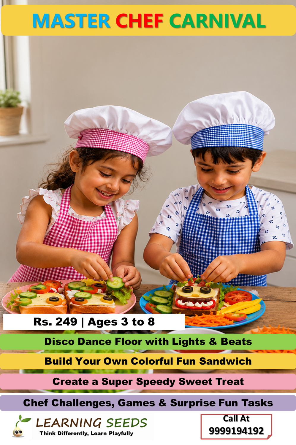 Master Chef Carnival (3 to 8 years)